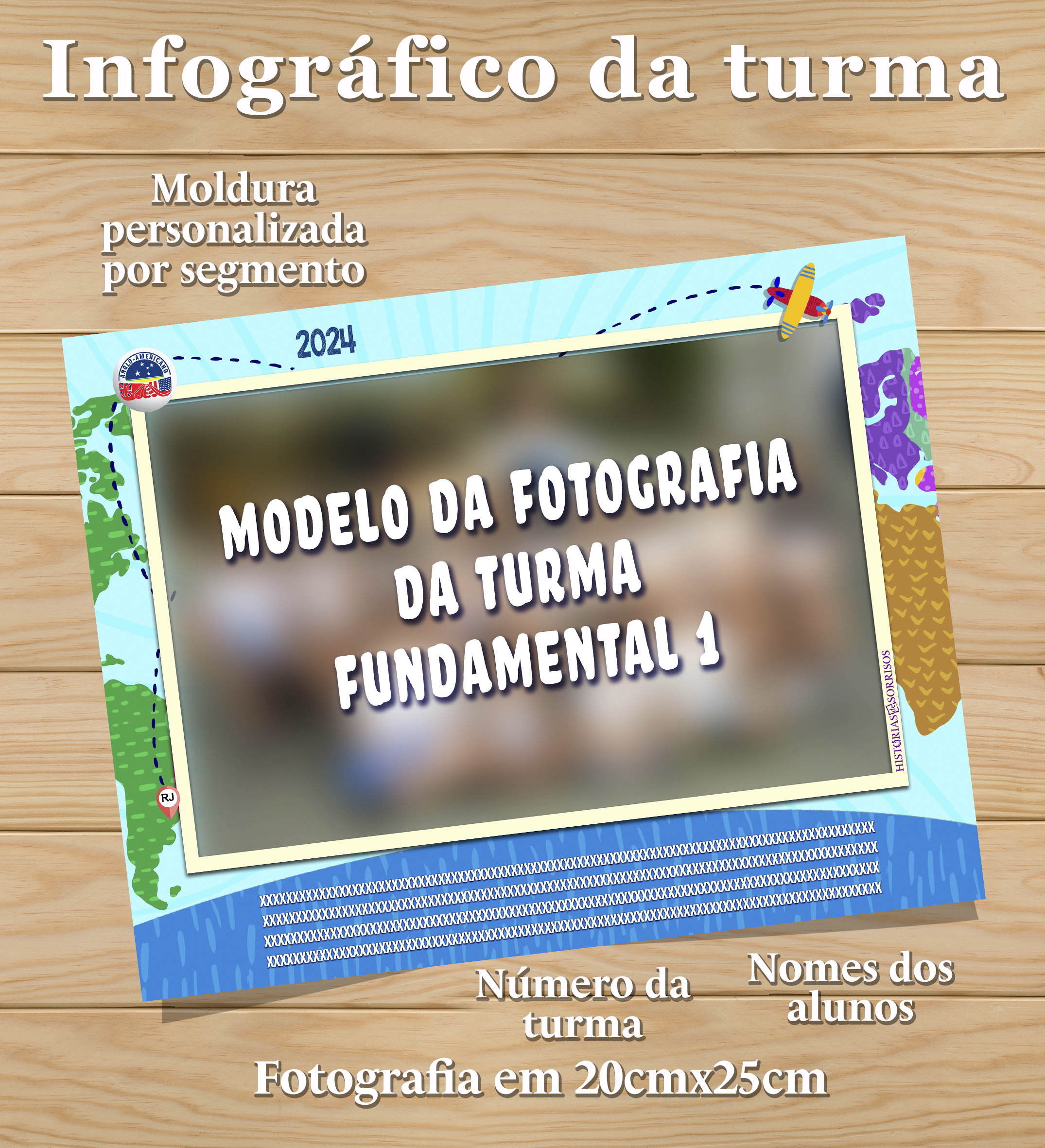 Infográfico da Turma - ANGLO RESENDE 2024 