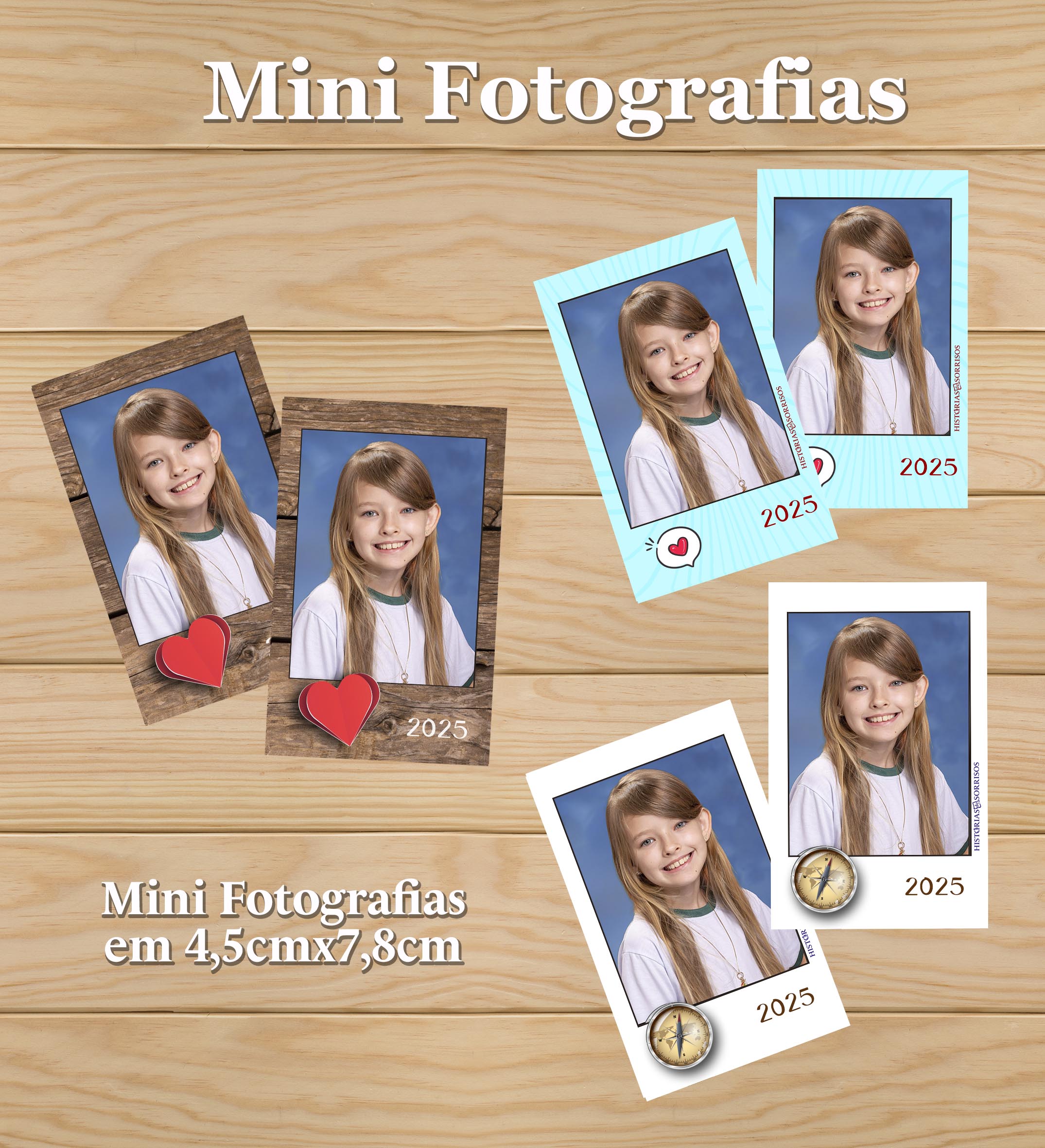 JOGO DE MINI FOTOGRAFIAS -CAMÕES PINOCHIO 2025