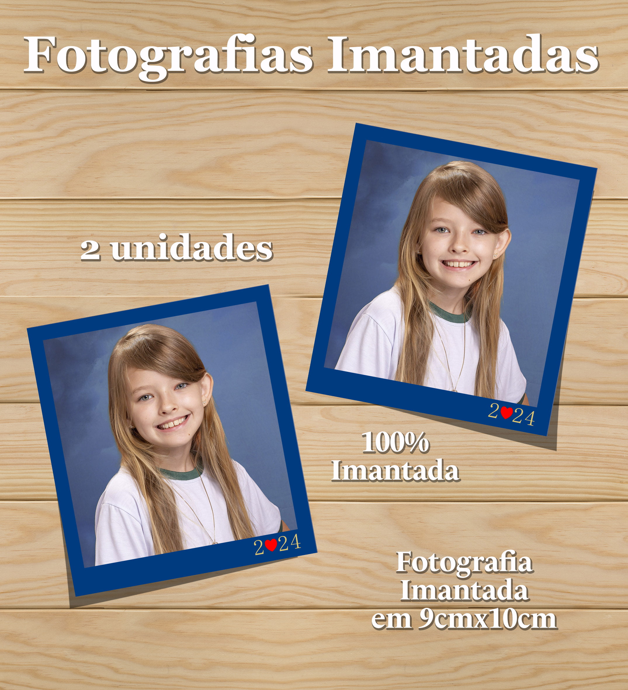 FOTOGRAFIA IMANTADA (2 UNIDADES) -ANGLO RESENDE 24 