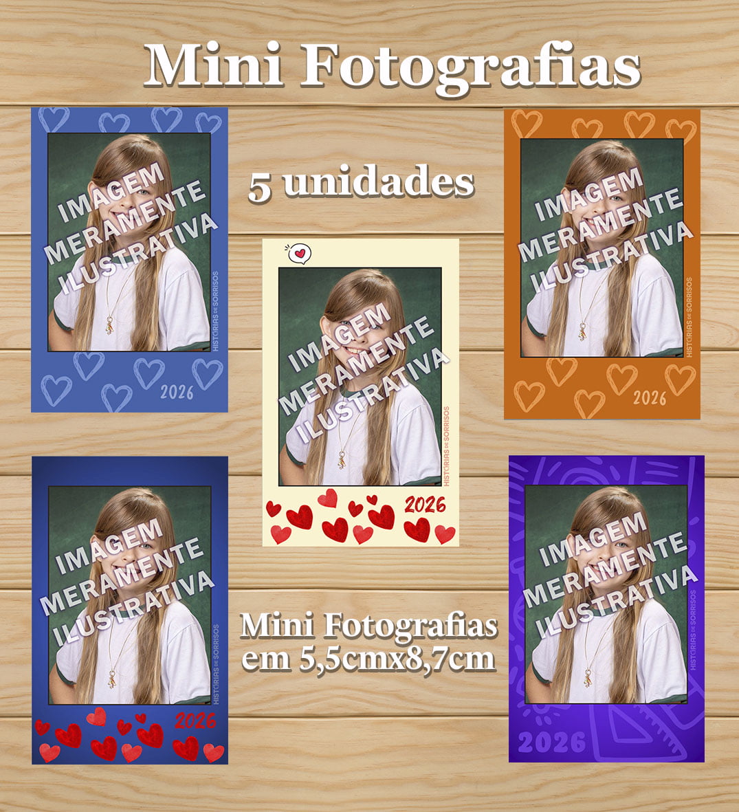 JOGO DE MINI FOTOGRAFIAS -CAMÕES PINOCHIO 2026