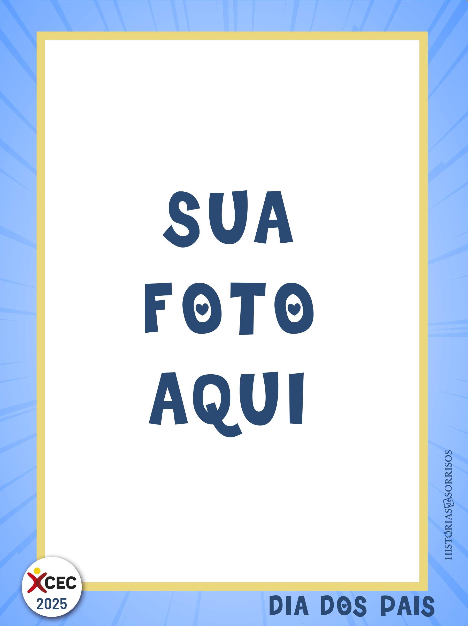PACOTE PROMOCIONAL - 2 FOTOGRAFIAS IMPRESSAS + OS ARQUIVOS DIGITAIS DELAS - DIA DOS PAIS 2025 CEC