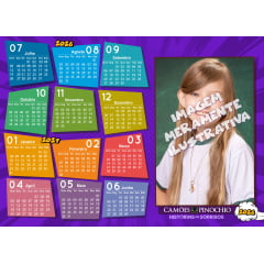 CALENDÁRIO PERSONALIZADO 100% IMANTADO - CAMÕES PINOCHIO