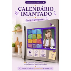 CALENDÁRIO PERSONALIZADO 100% IMANTADO -CEC  2026