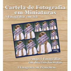 CARTELA DE FOTOGRAFIAS EM MINIATURAS - COLÉGIO SANTA DULCE - 2026