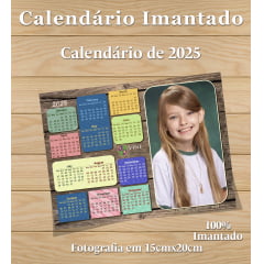 CALENDÁRIO PERSONALIZADO 100% IMANTADO - VINE 2024