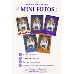 JOGO DE MINI FOTOGRAFIAS - VINE SCHOOL 2026