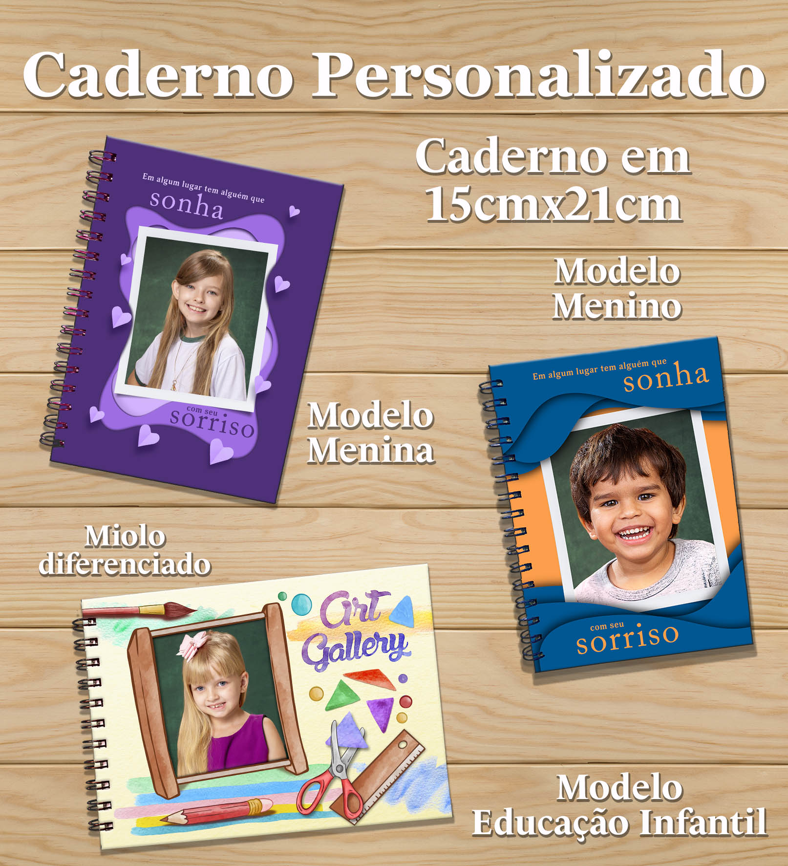 CADERNO PERSONALIZADO - VINE 2024