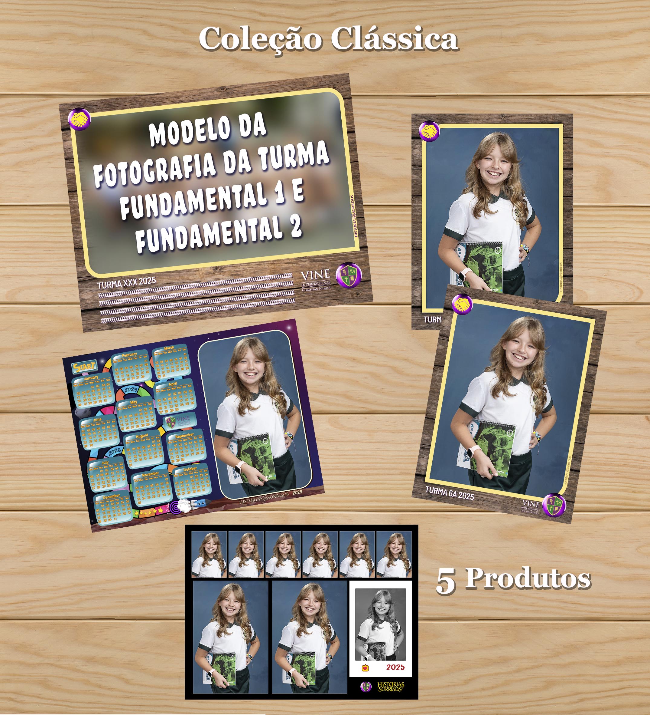 COLEÇÃO CLÁSSICA - VINE SCHOOL - 2025