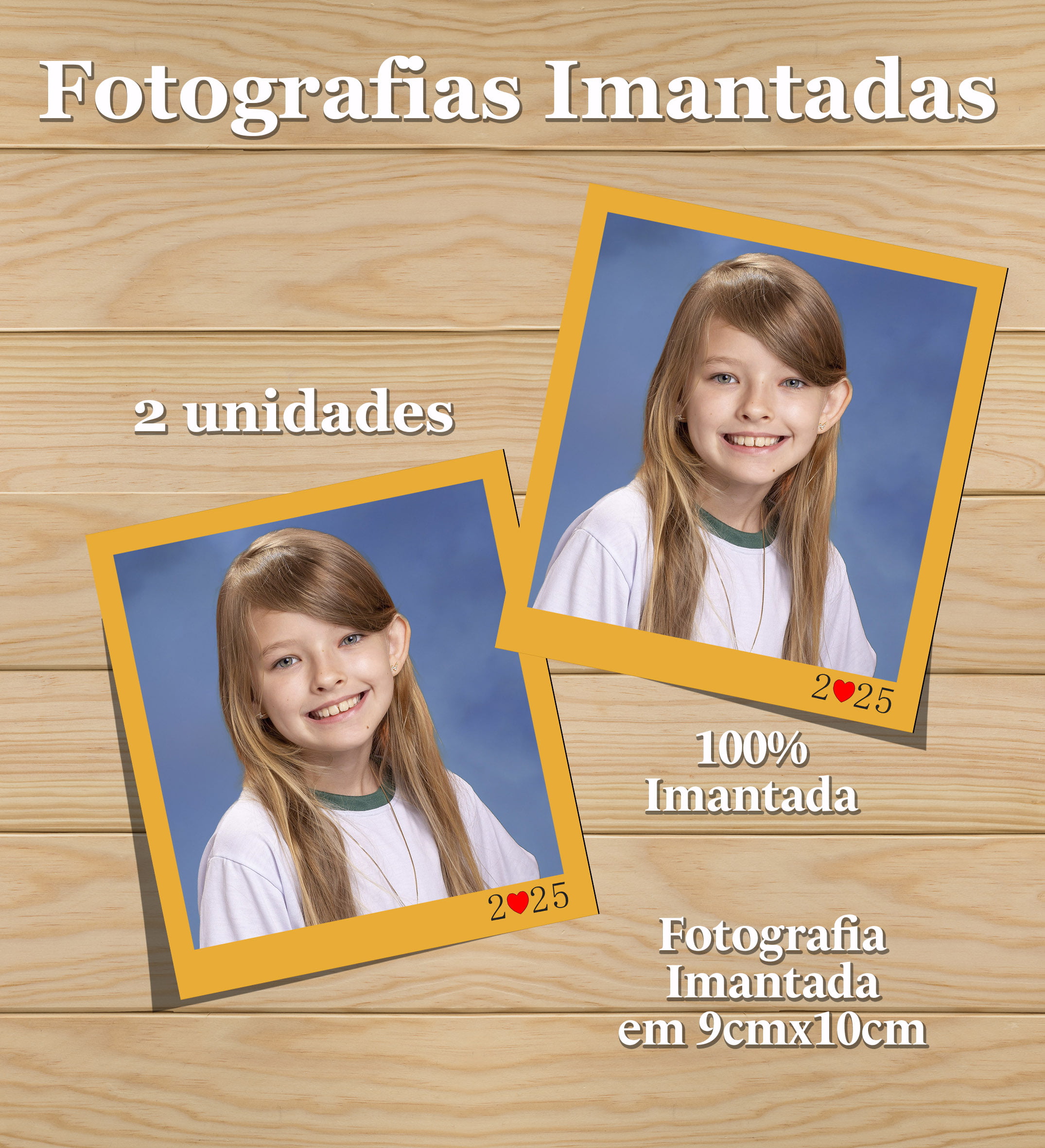 FOTOGRAFIA IMANTADA (2 UNIDADES) - VINE - 2025