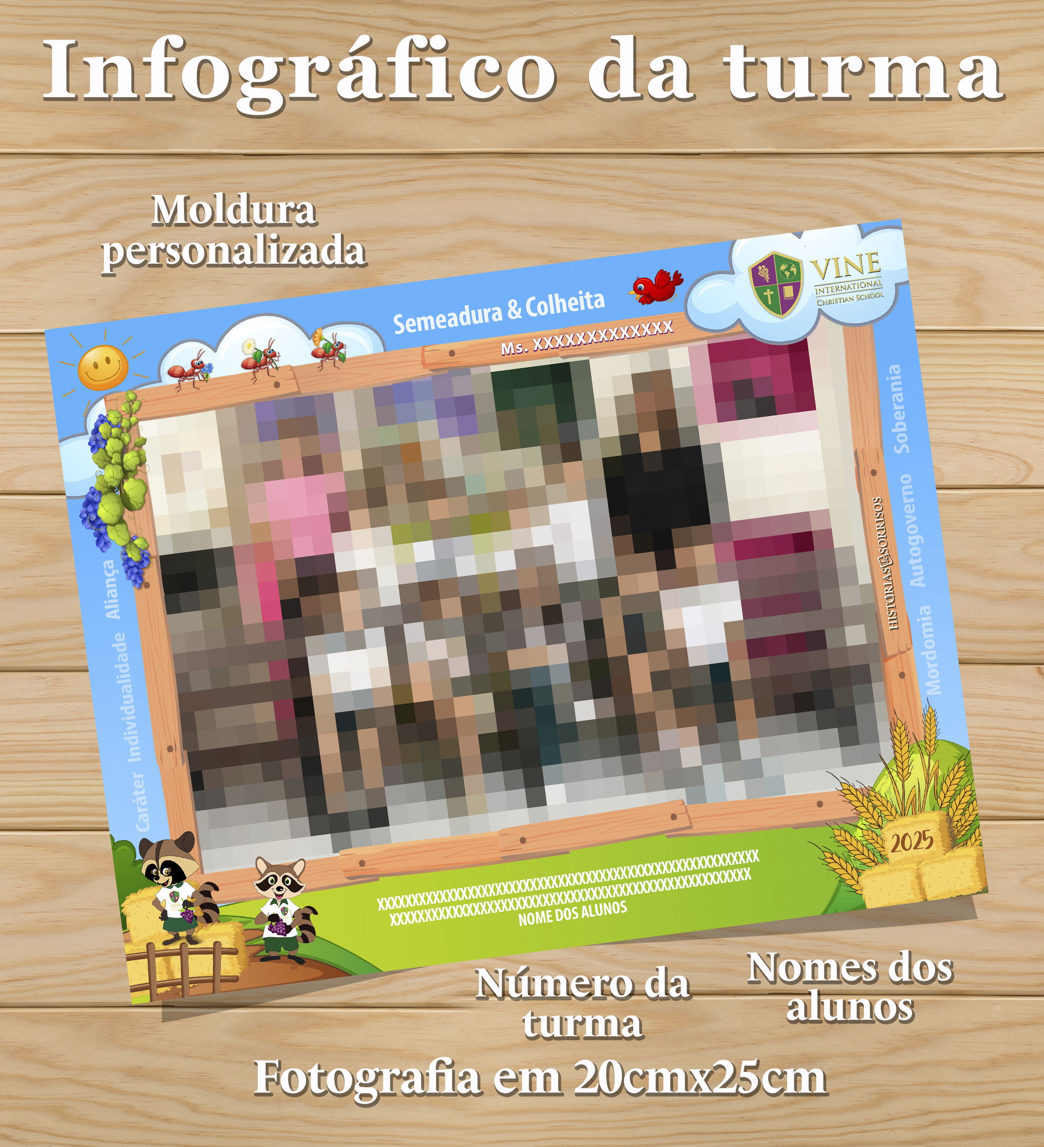 Infográfico da Turma - VINE - 2025
